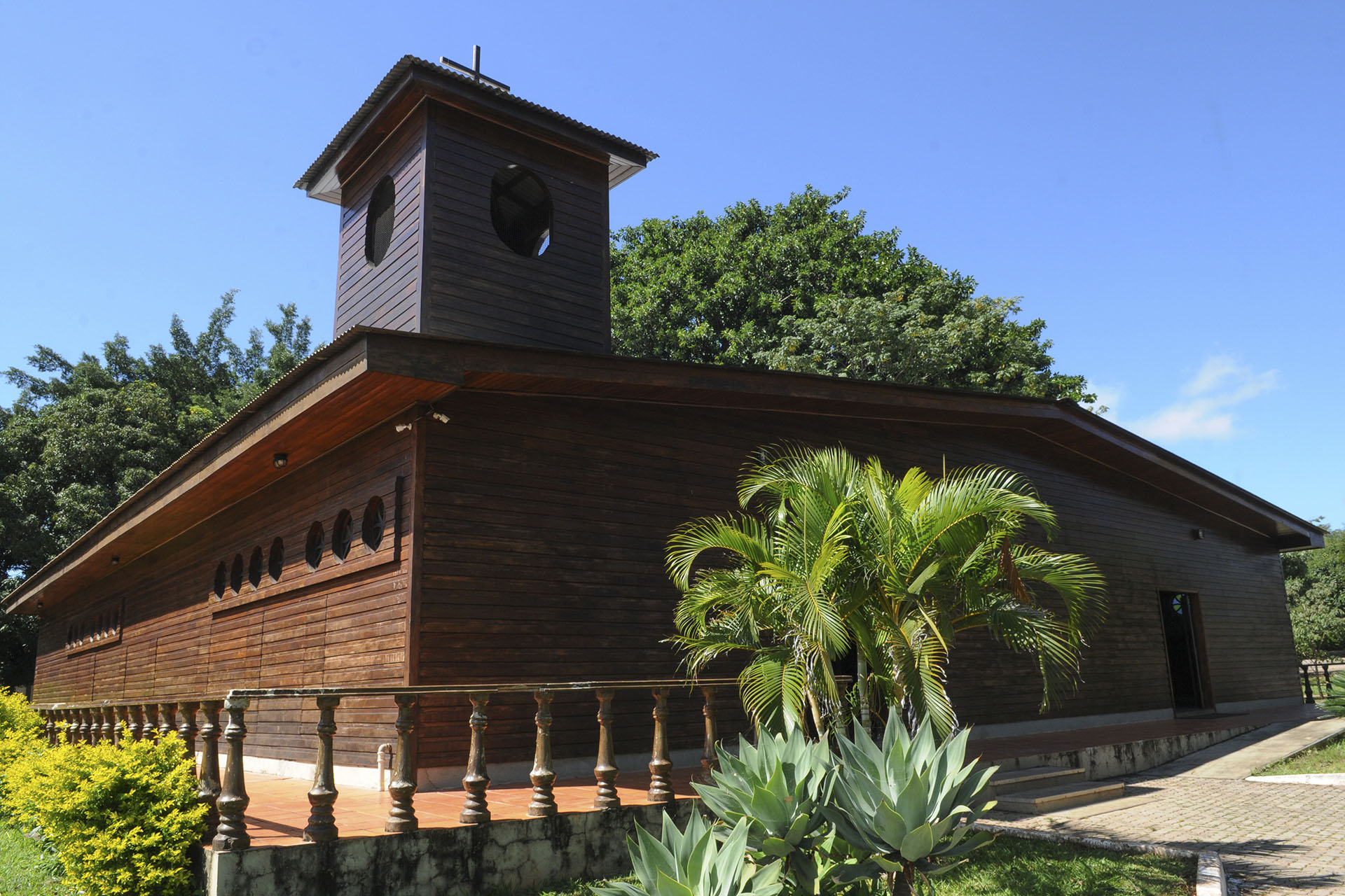 A Igreja Nossa Senhora do Rosário de Pompéia, localizada na Vila Planalto
