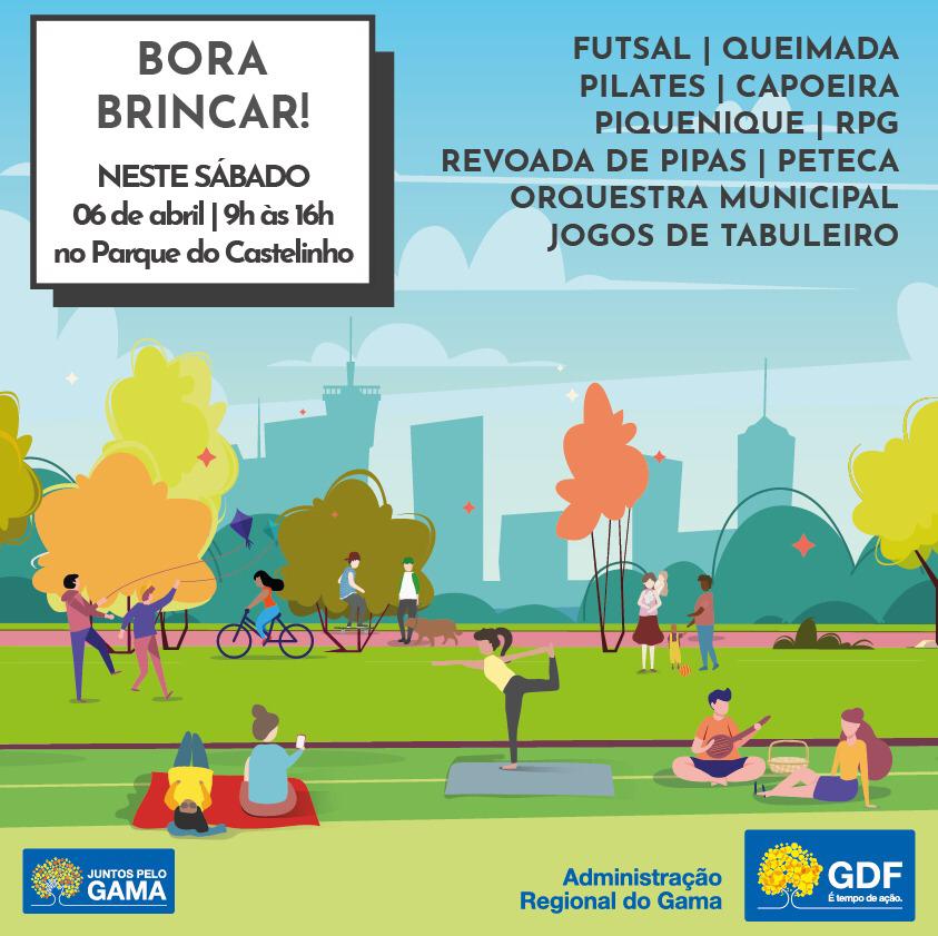 Bora Brincar Administracao Do Gama Chama Populacao Para O Parque Agencia Brasilia