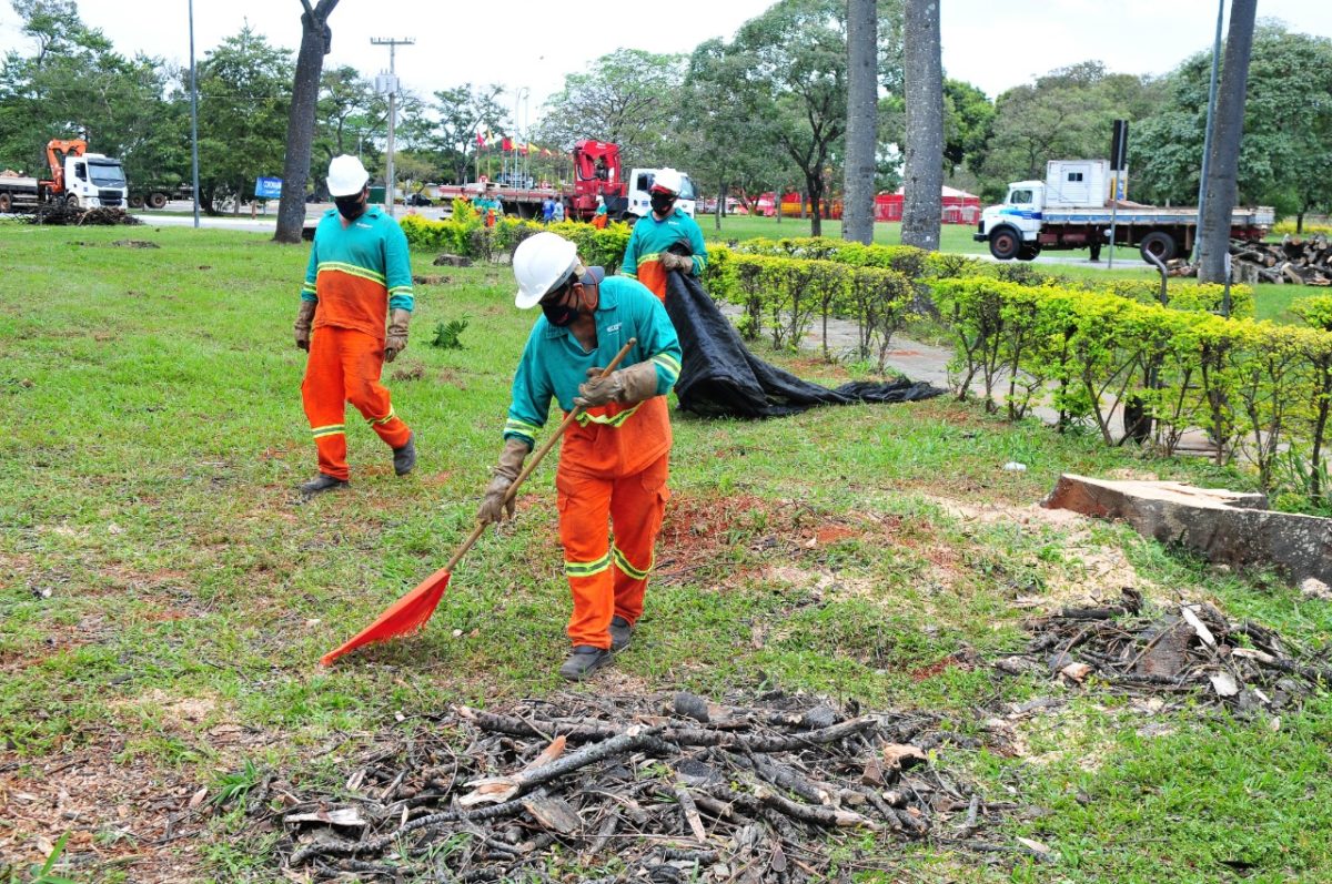 Ação da Novacap e DER revitaliza Parque da Cidade Agência Brasília