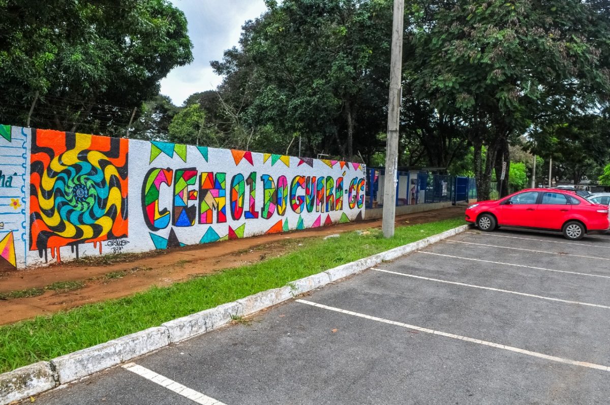 Centro De Ensino M Dio Do Guar Reformado Durante A Quarentena