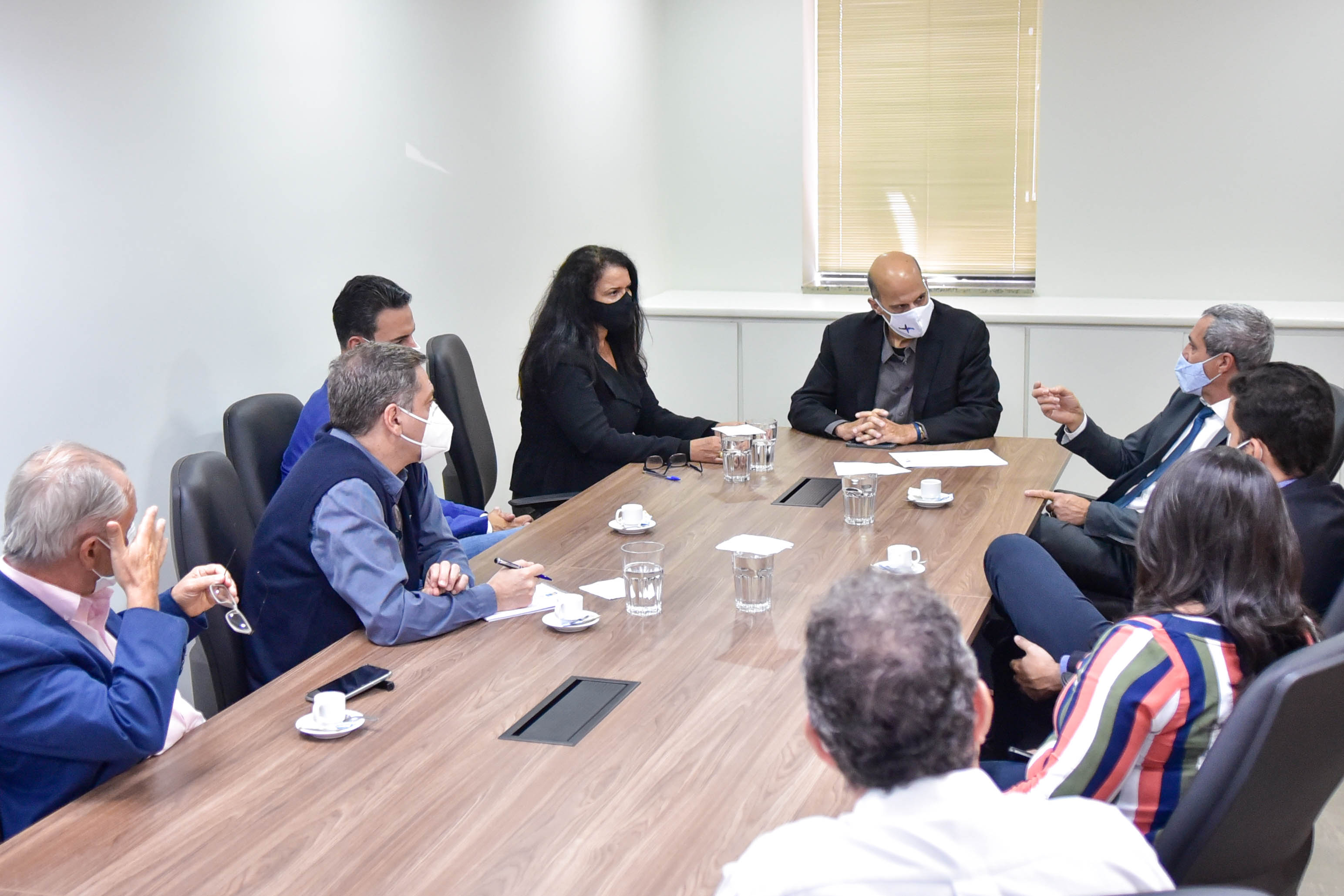 Protocolo de intenções foi assinado por representantes da Sudeco e do Consórcio BrC | Foto: Vinícius de Melo/Agência Brasília