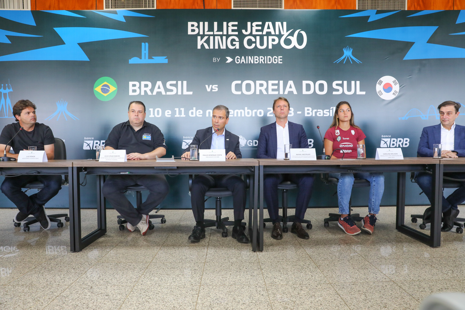 Brasil supera Coreia do Sul nos playoffs da Billie Jean King Cup