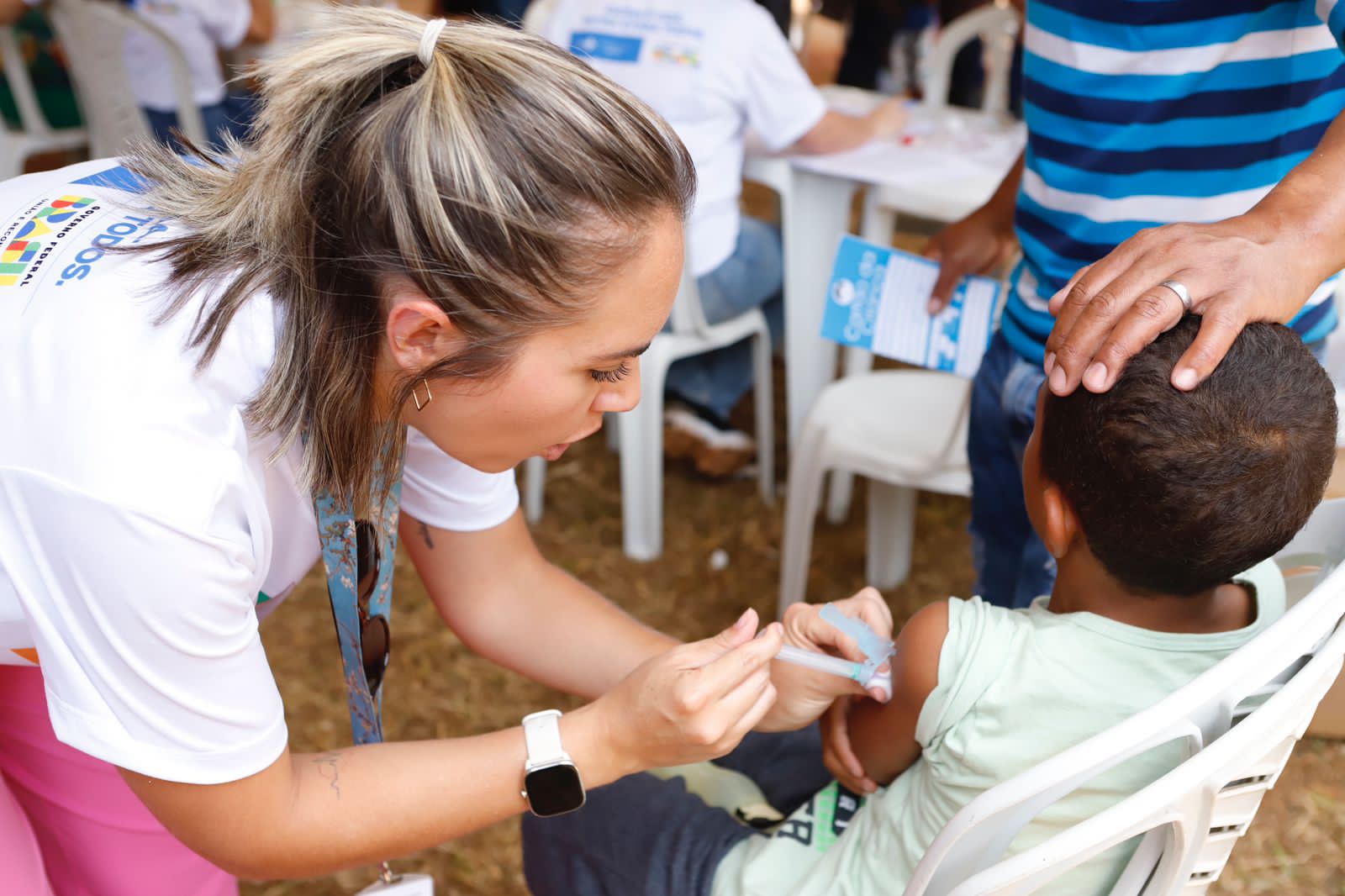 O GDF pretende aplicar mais de 400 mil doses de imunizantes até 9 de setembro | Fotos: Jhonattan Cantarelle/ Agência Saúde