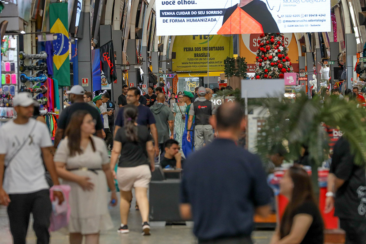 Dentro-1-21 Comércio do DF projeta crescimento de 9% nas vendas de fim de ano