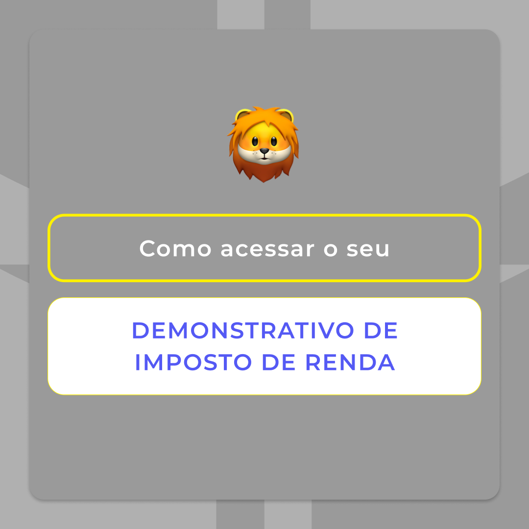 Demonstrativo para Imposto de Renda
