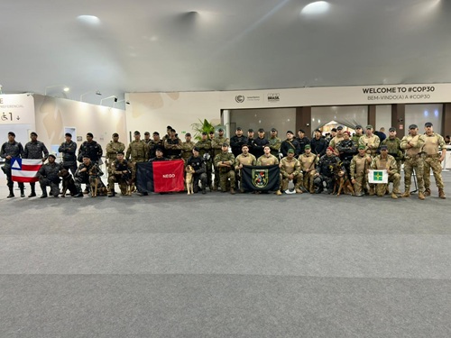 PMDF integra força-tarefa de varreduras antibombas na COP30 em Belém (PA)