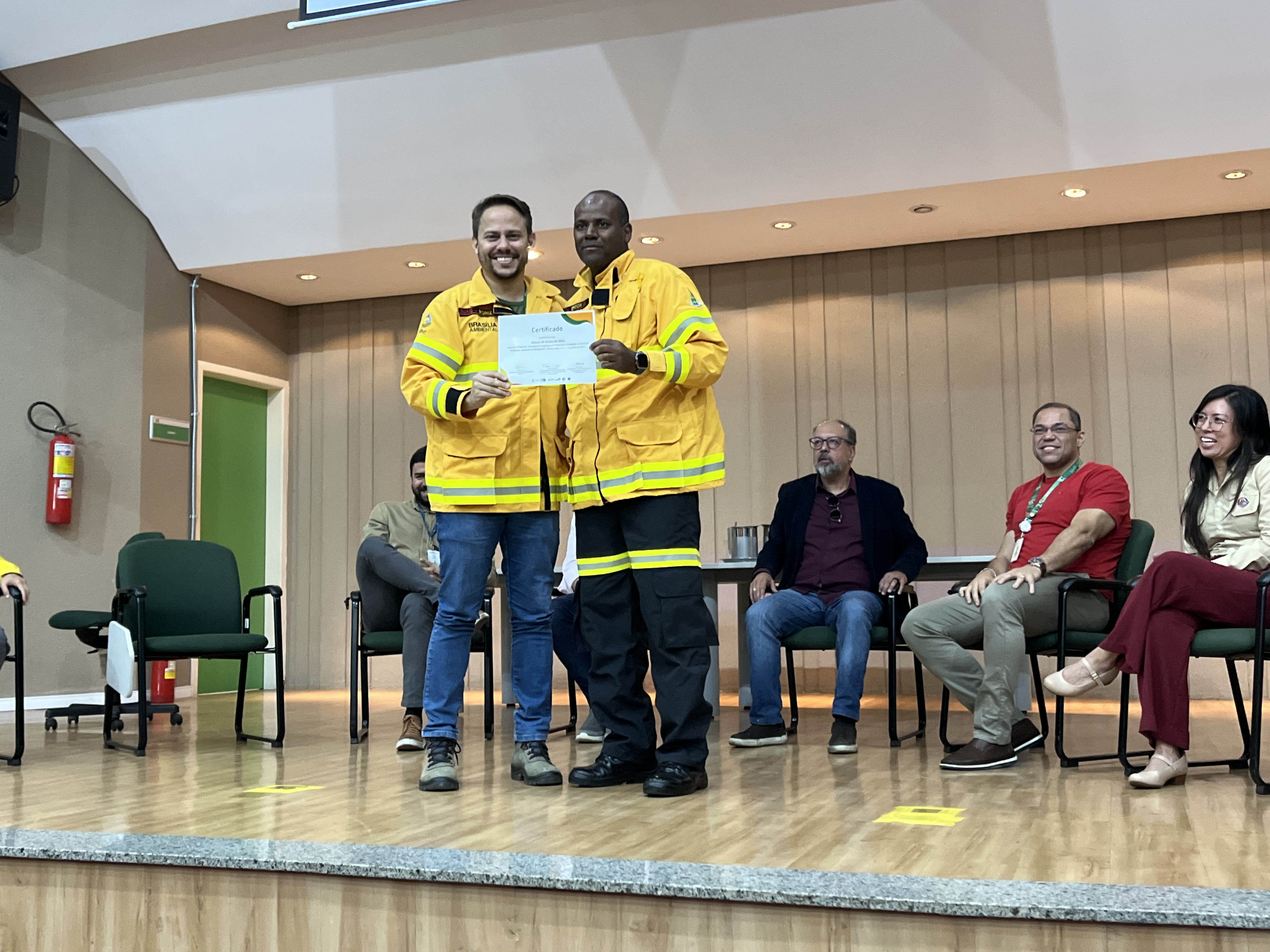 Brigada Florestal toma posse no Brasília Ambiental