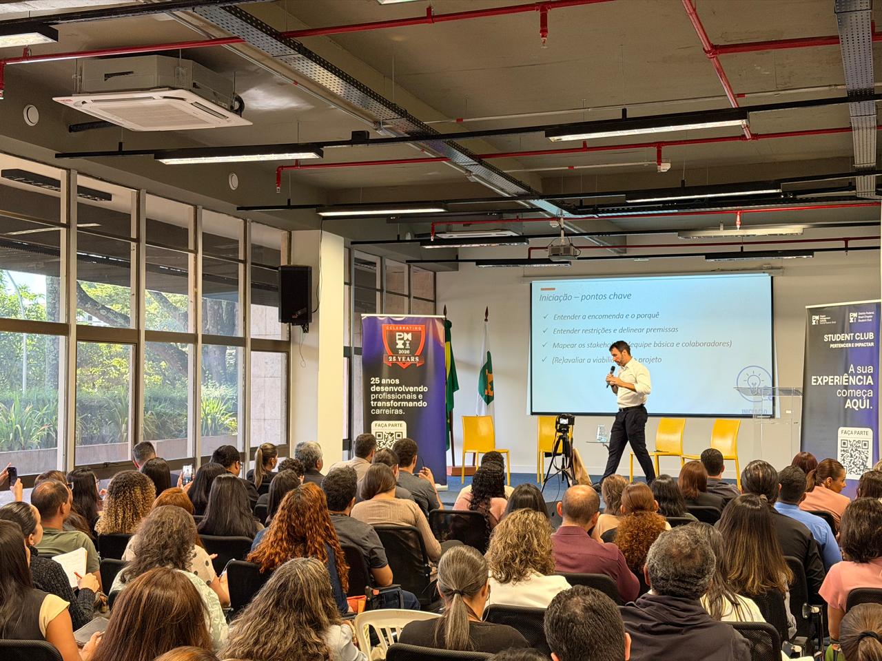 Café com Projetos reúne 300 participantes para debater metodologias de gestão no DF