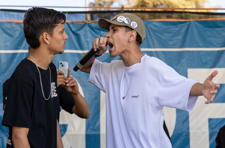 Projeto conecta juventude e prevenção às drogas por meio da batalha de rimas