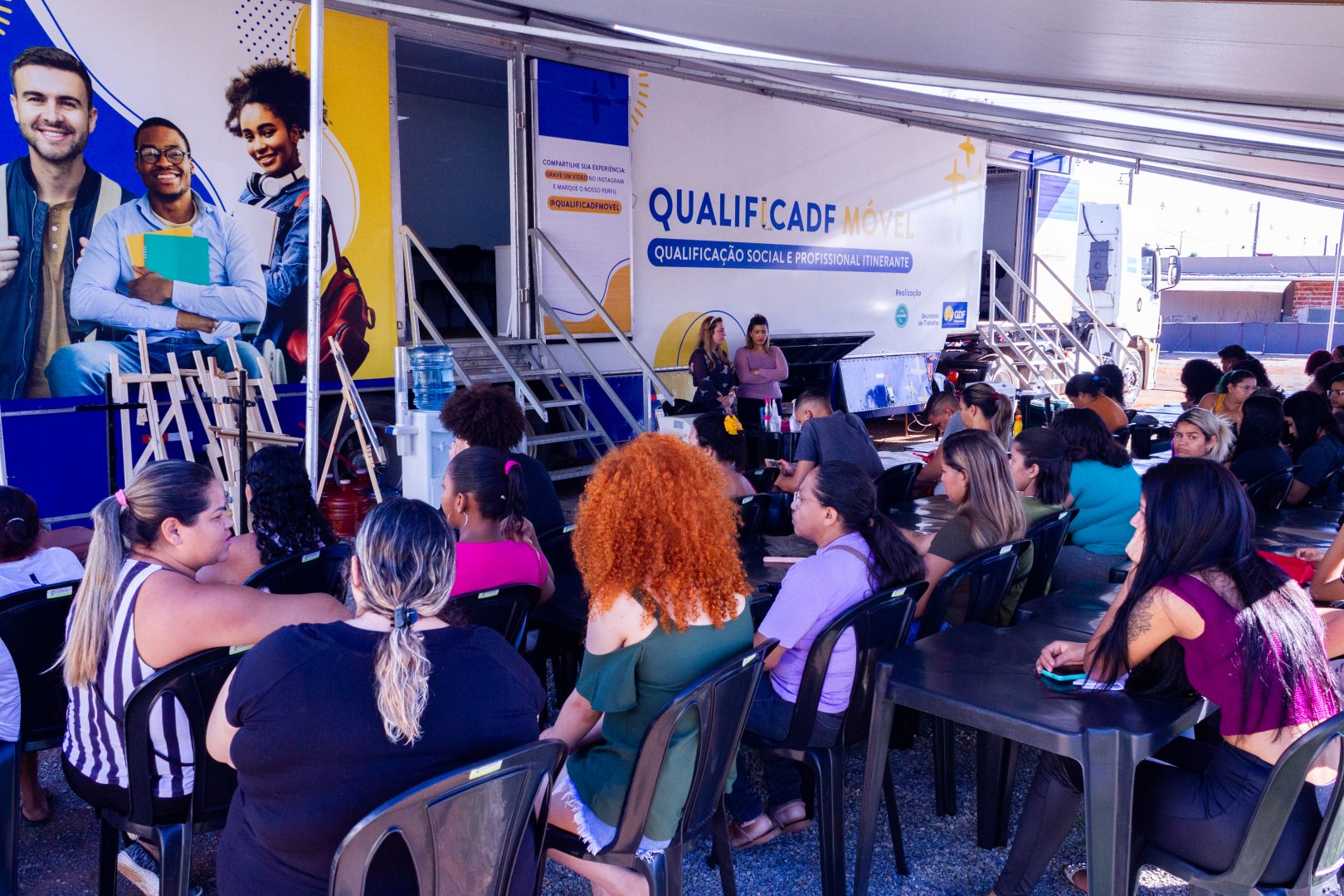 QualificaDF Móvel abre inscrições para mais de mil vagas da 5ª etapa do programa