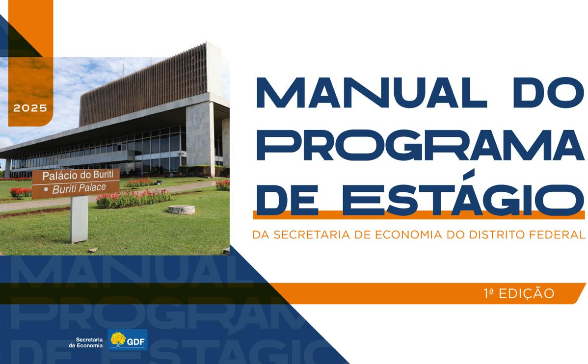 GDF lança primeira edição do Manual do Programa de Estágio