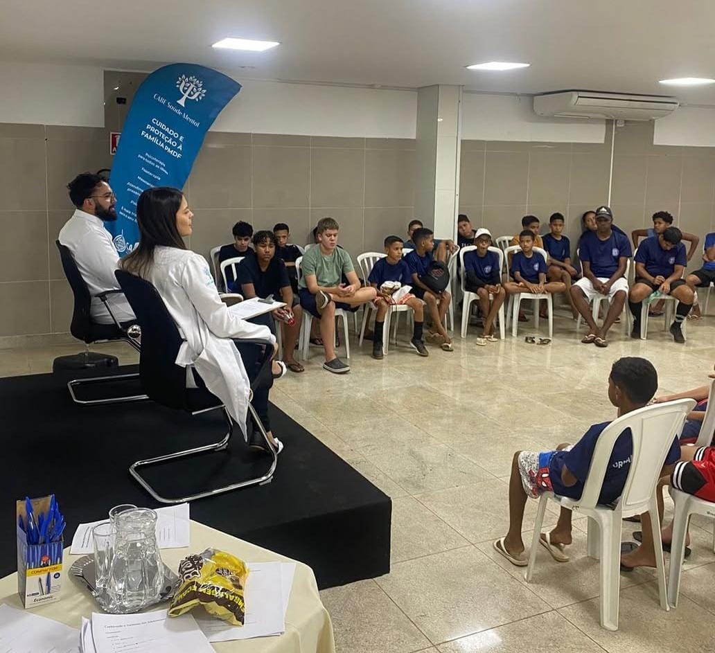 Programa Formando Cidadão promove ação em clínica de saúde mental