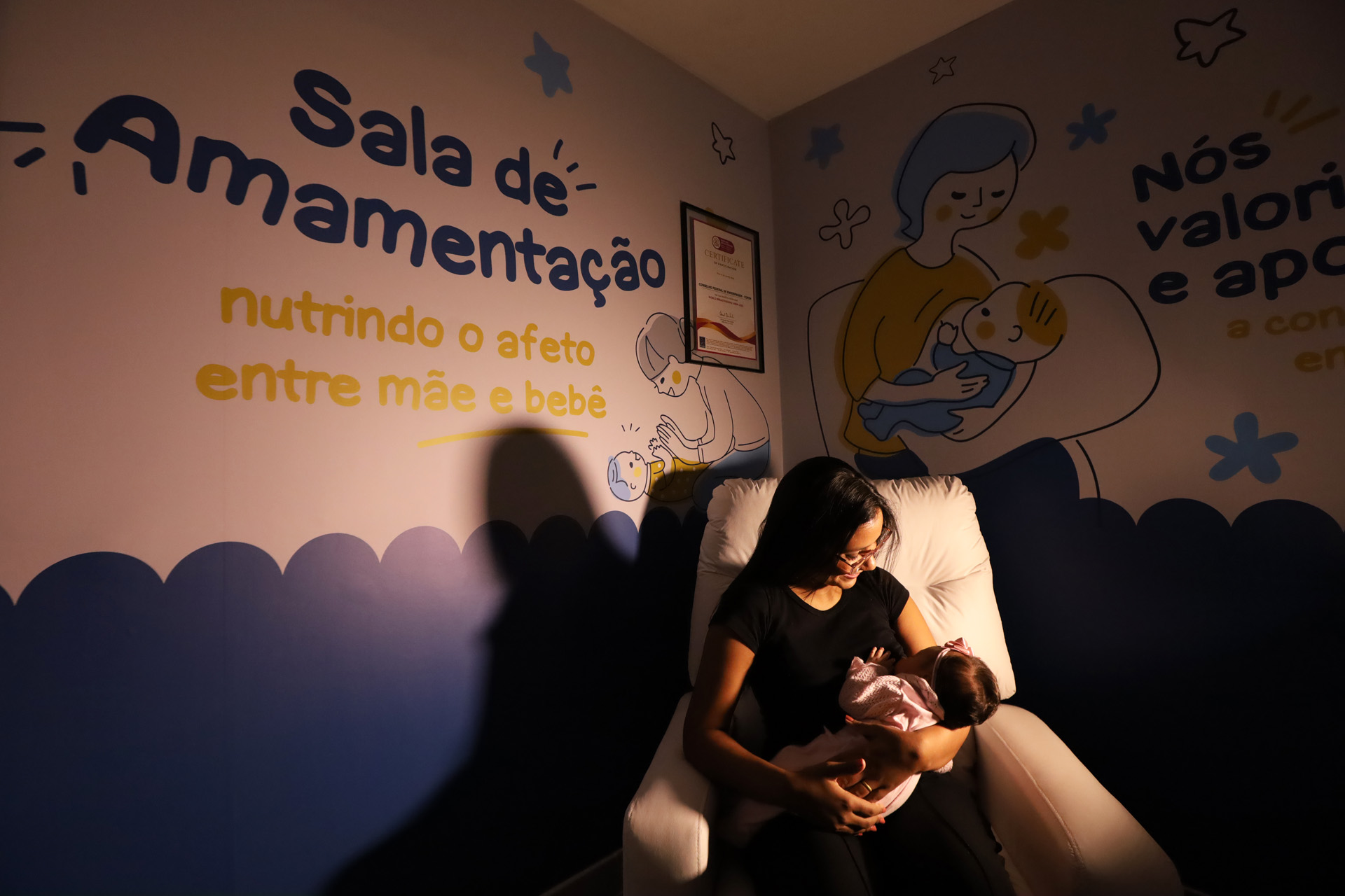 Unidades do GDF são reconhecidas por incentivar continuidade da amamentação