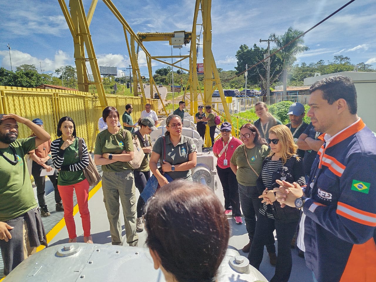 Agenda Ambiental da Administração Pública visita complexo de geração de energia da CEB