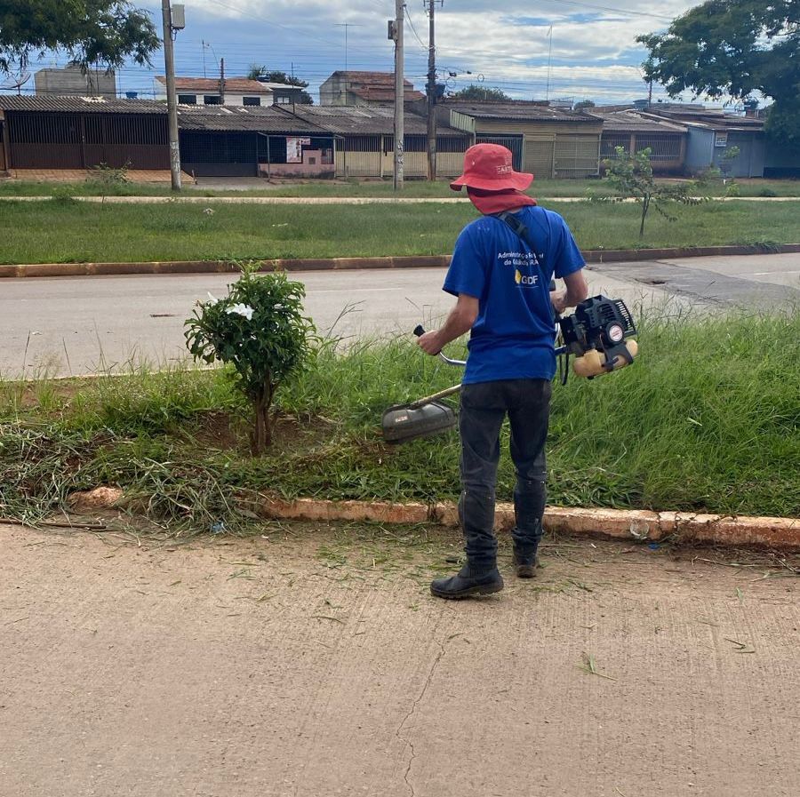 Ação de limpeza e roçagem começa nesta quarta-feira (14), em Ceilândia