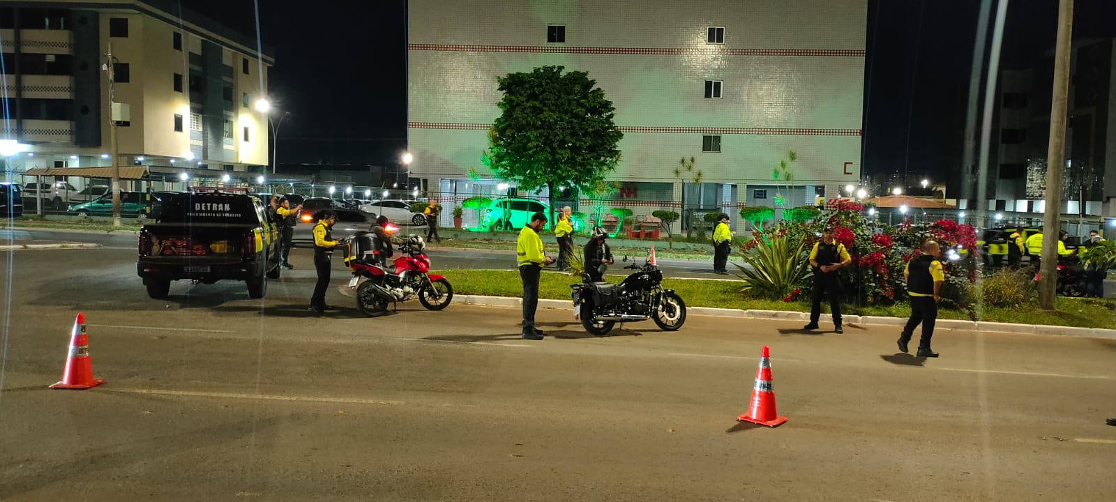 Operação Sossego aborda 160 motociclistas em Taguatinga