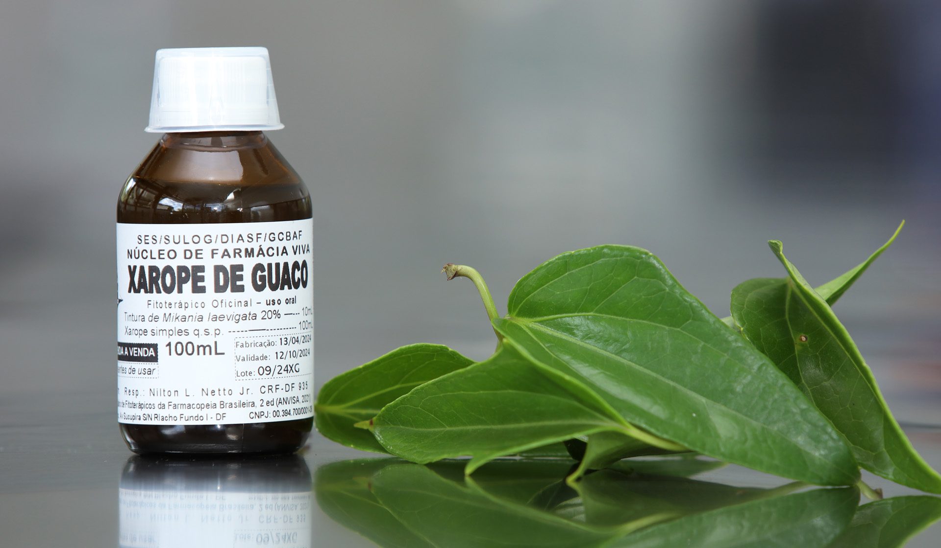 Farmácias Vivas já produziram mais 9 mil frascos de xarope de guaco em 2024