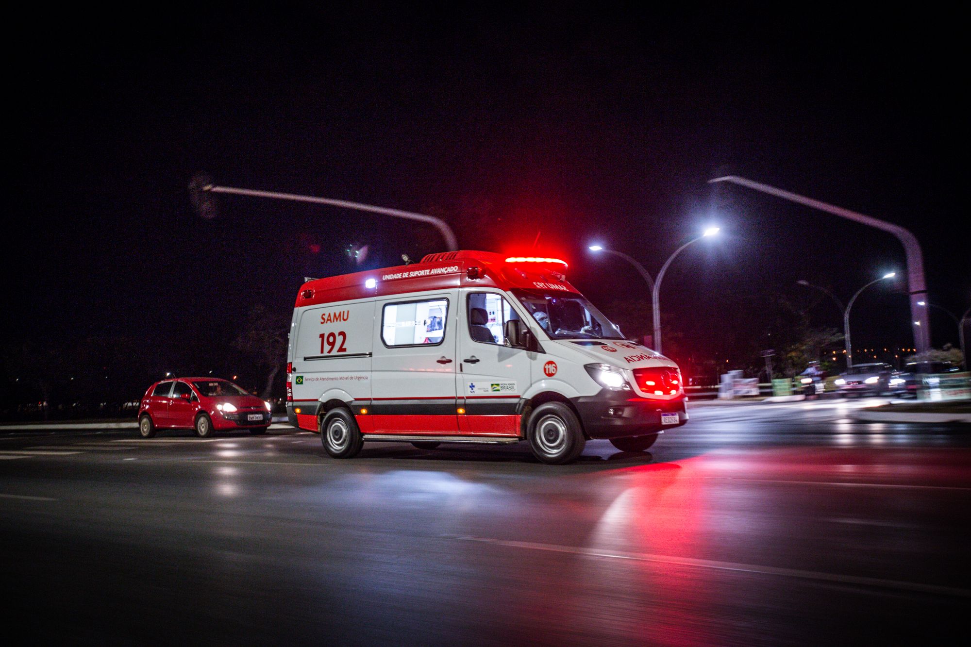 Entenda a diferença entre os sons da sirene em ambulâncias do Samu