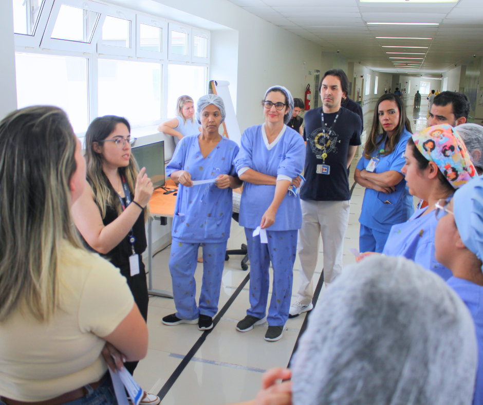 Ação educativa melhora atendimento a crianças&nbsp;no HCB