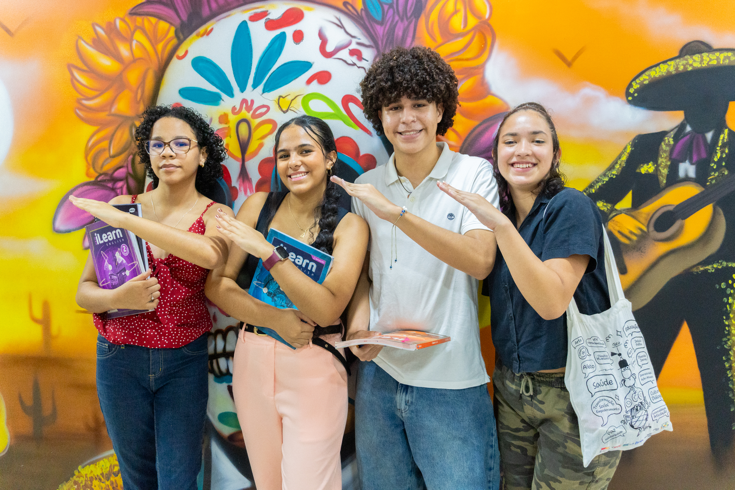 Estudantes de Santa Maria investem na preparação para o programa Pontes para o Mundo 2026