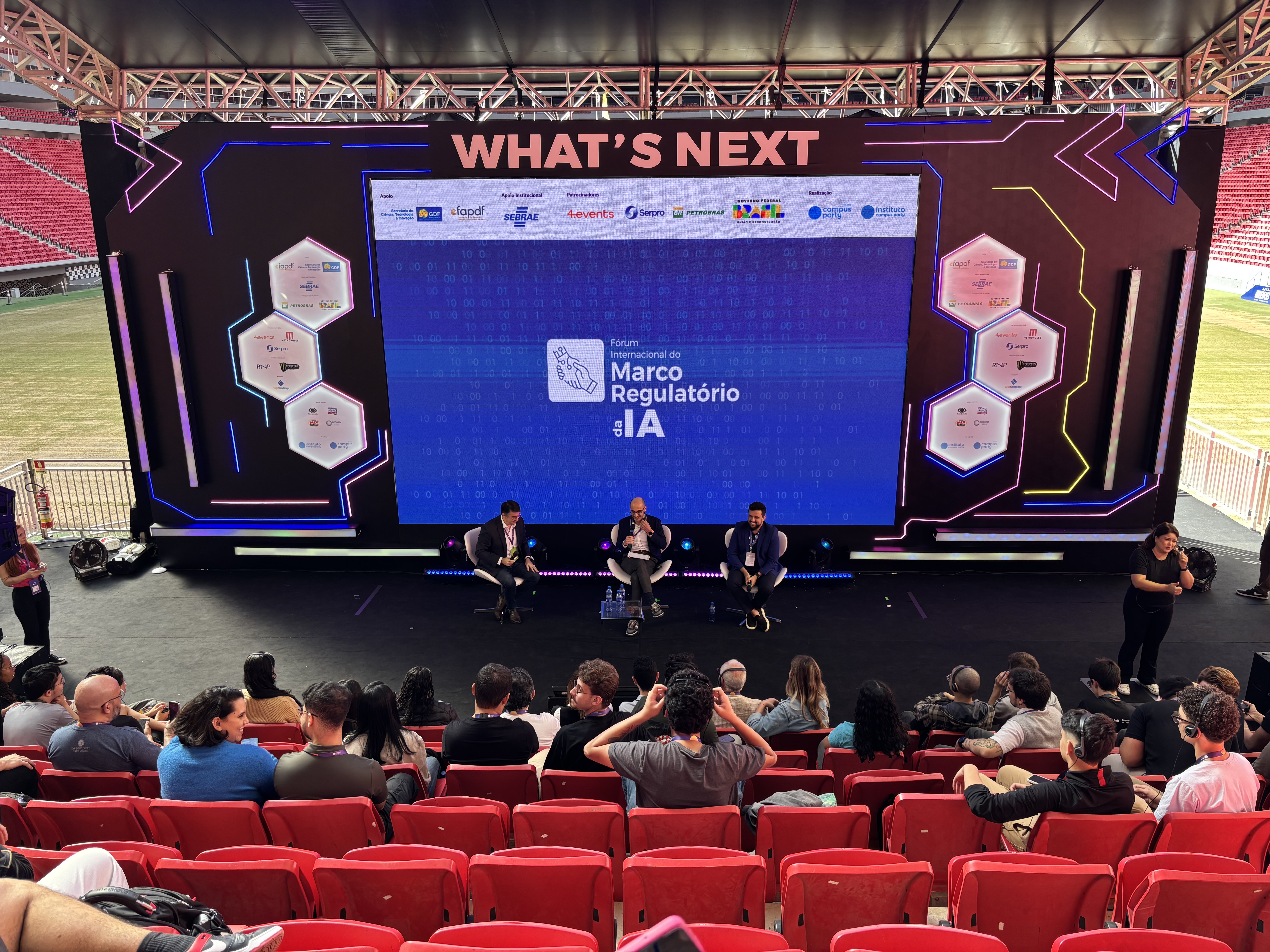 Debate sobre regulação da IA movimenta a Campus Party