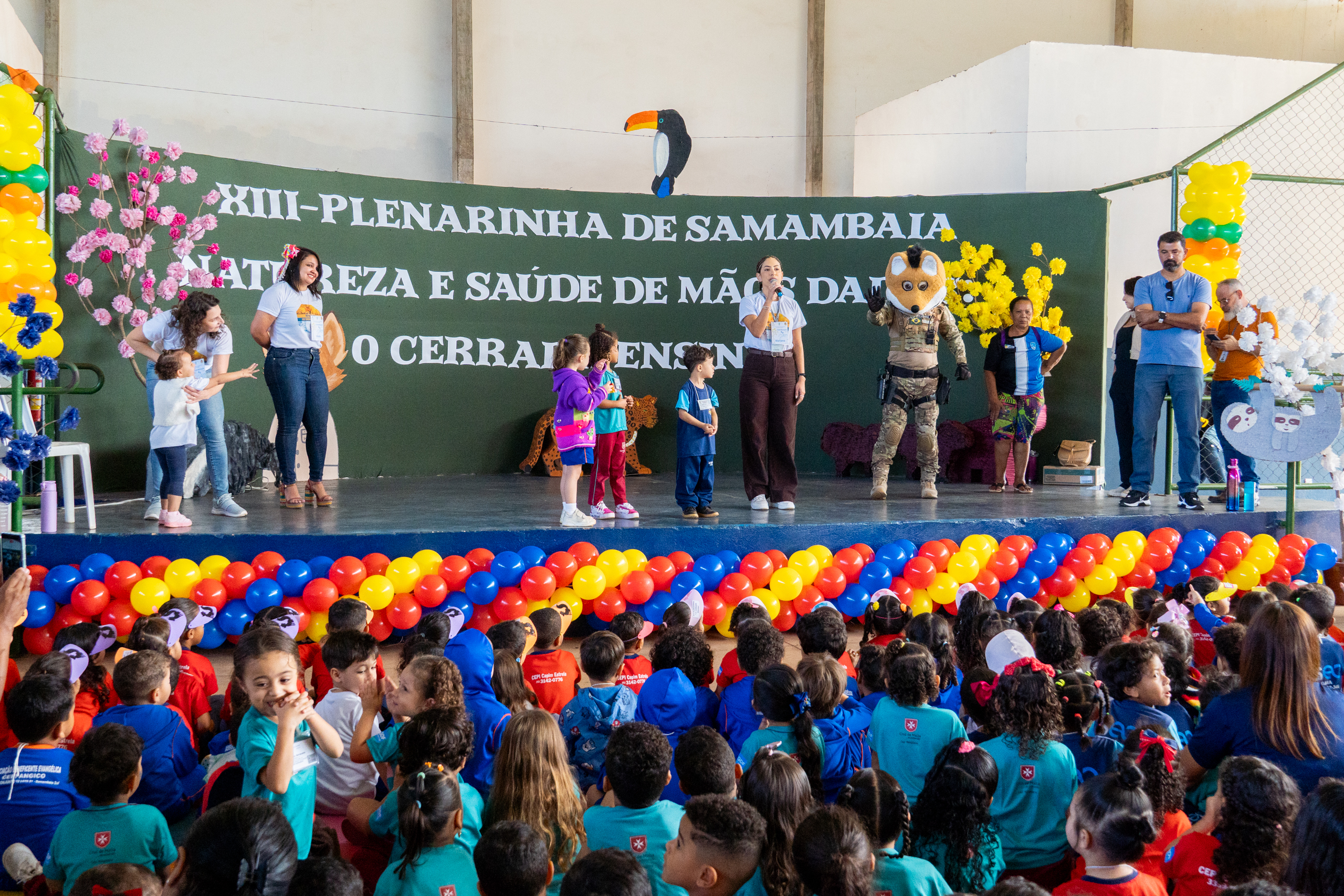 Plenarinha de Samambaia celebra o Cerrado com o tema ‘Natureza e saúde de mãos dadas’