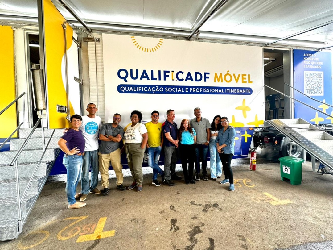 DF convoca selecionados para a 2ª etapa do QualificaDF Móvel no 4º ciclo