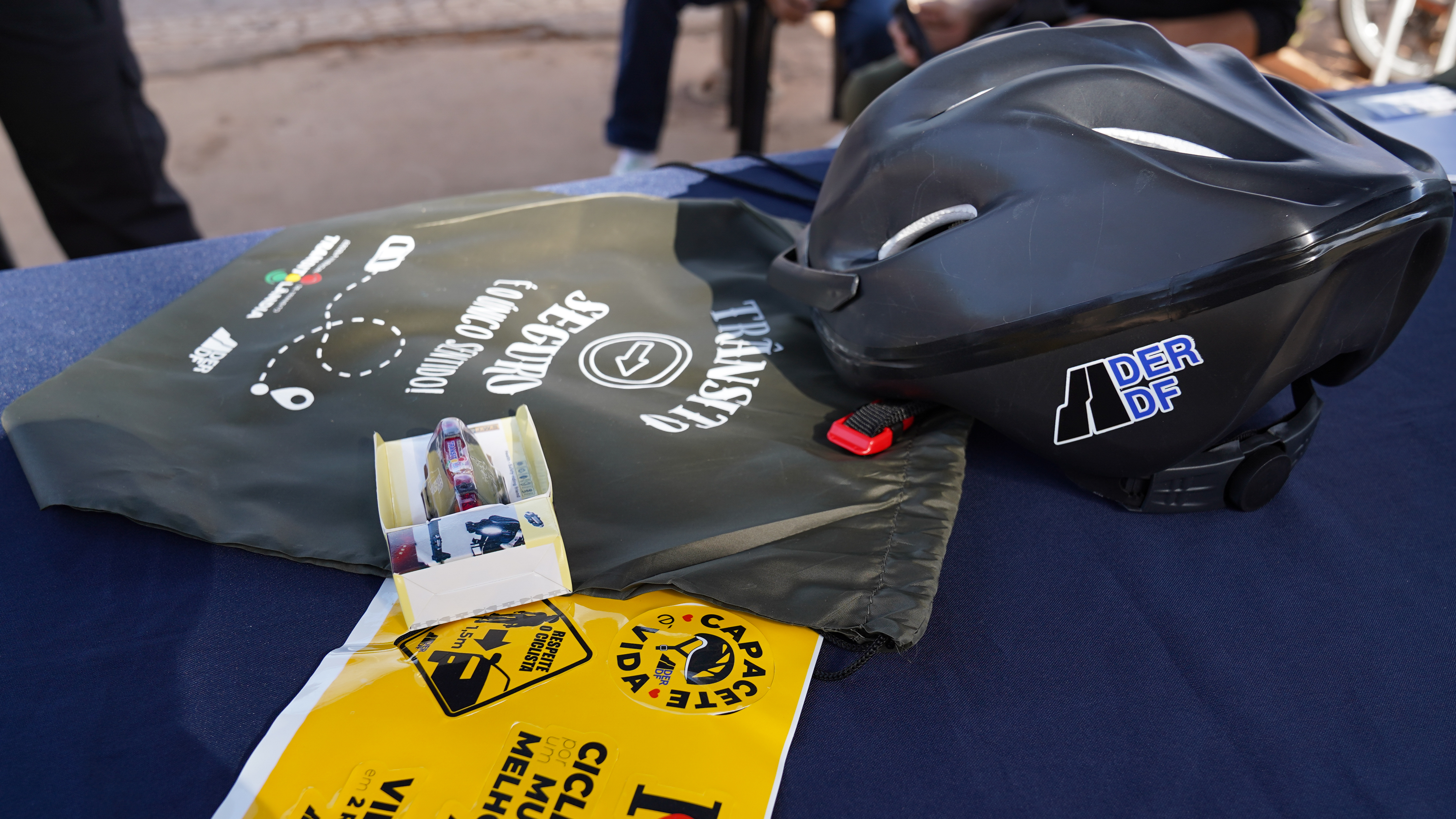 Segurança para ciclistas é tema de ação do Maio Amarelo