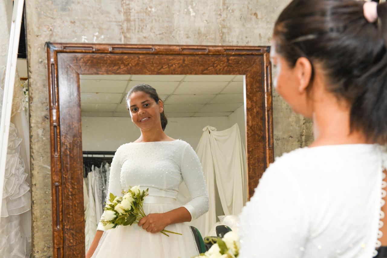 Em mais um passo para o grande dia, Casamento Comunitário promove a prova dos trajes