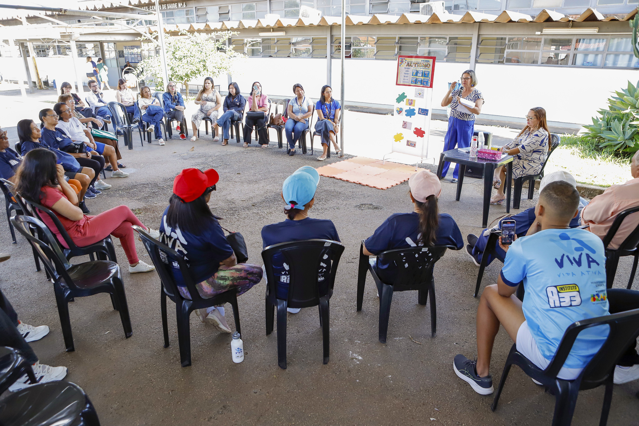 UBS 6 Ceilândia promove encontro sobre autismo