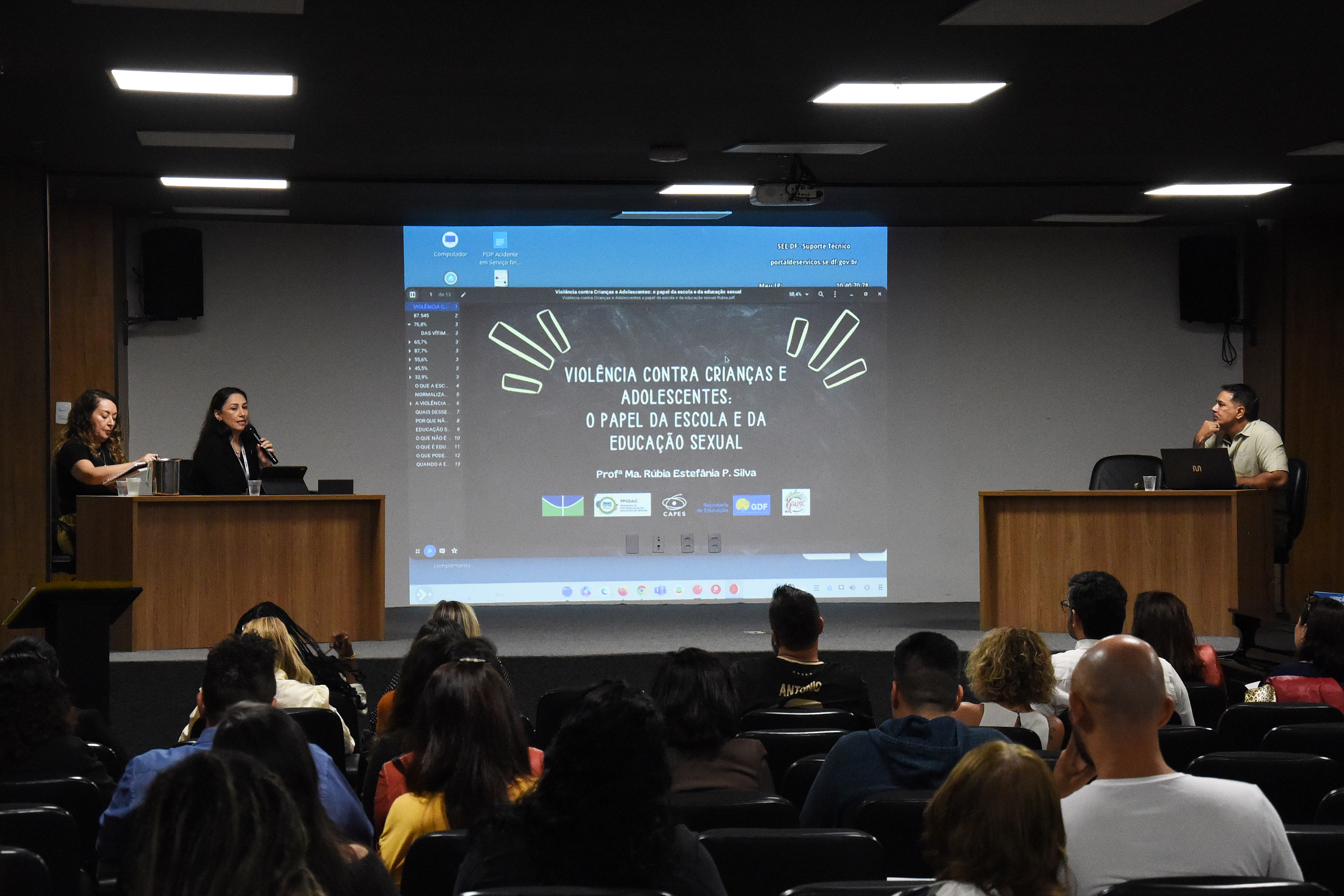 Seminário debate direitos humanos e inclusão na rede pública