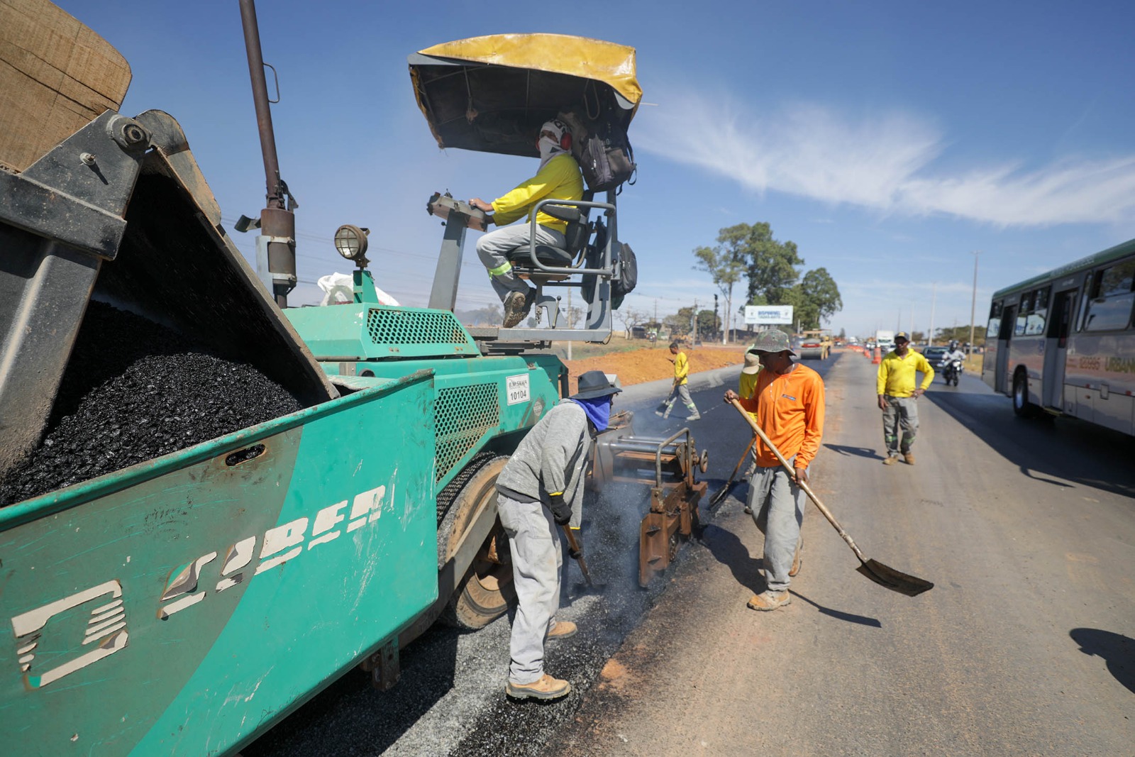 GDF implementa reversão na BR-020, entre Sobradinho e Planaltina, para nova etapa de ampliação da via