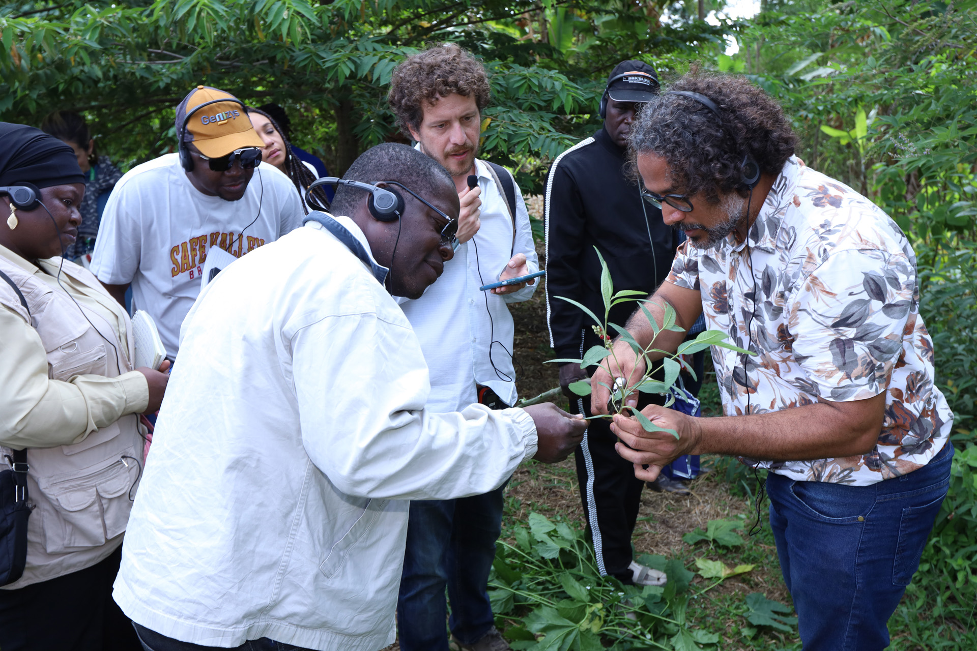 Horto Florestal da UBS 1 do Lago Norte recebe delegação do Benim