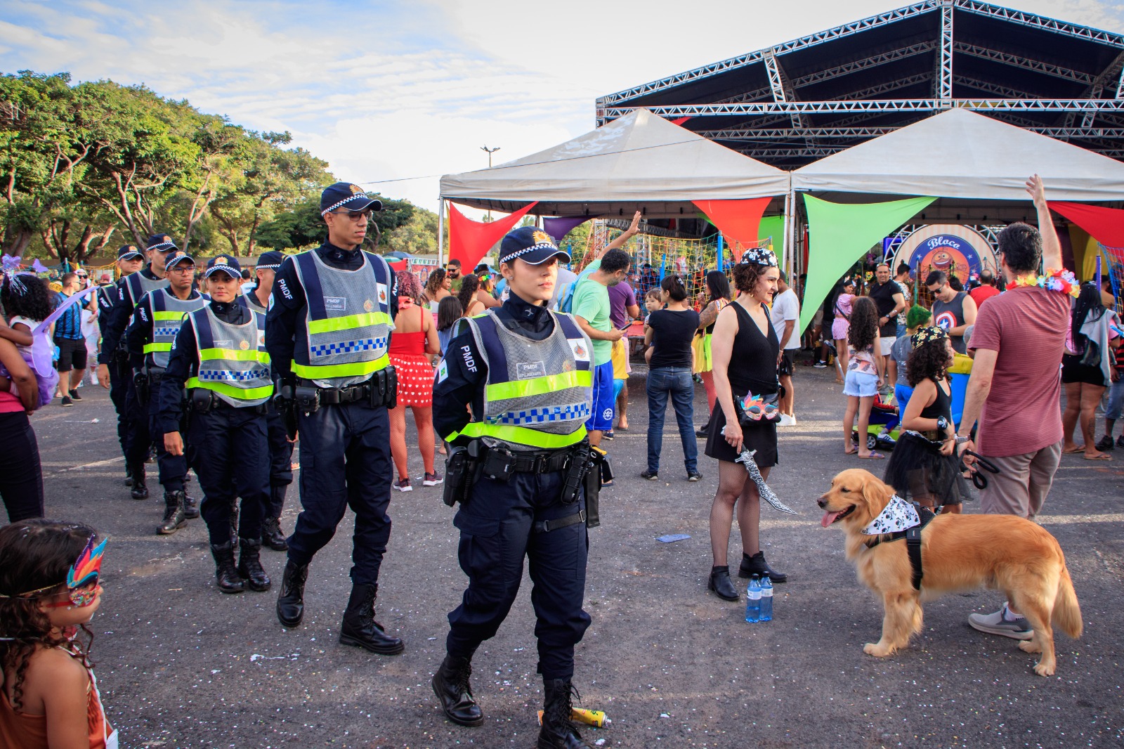 Carnaval no DF tem redução de 42,9% na média diária de registros policiais