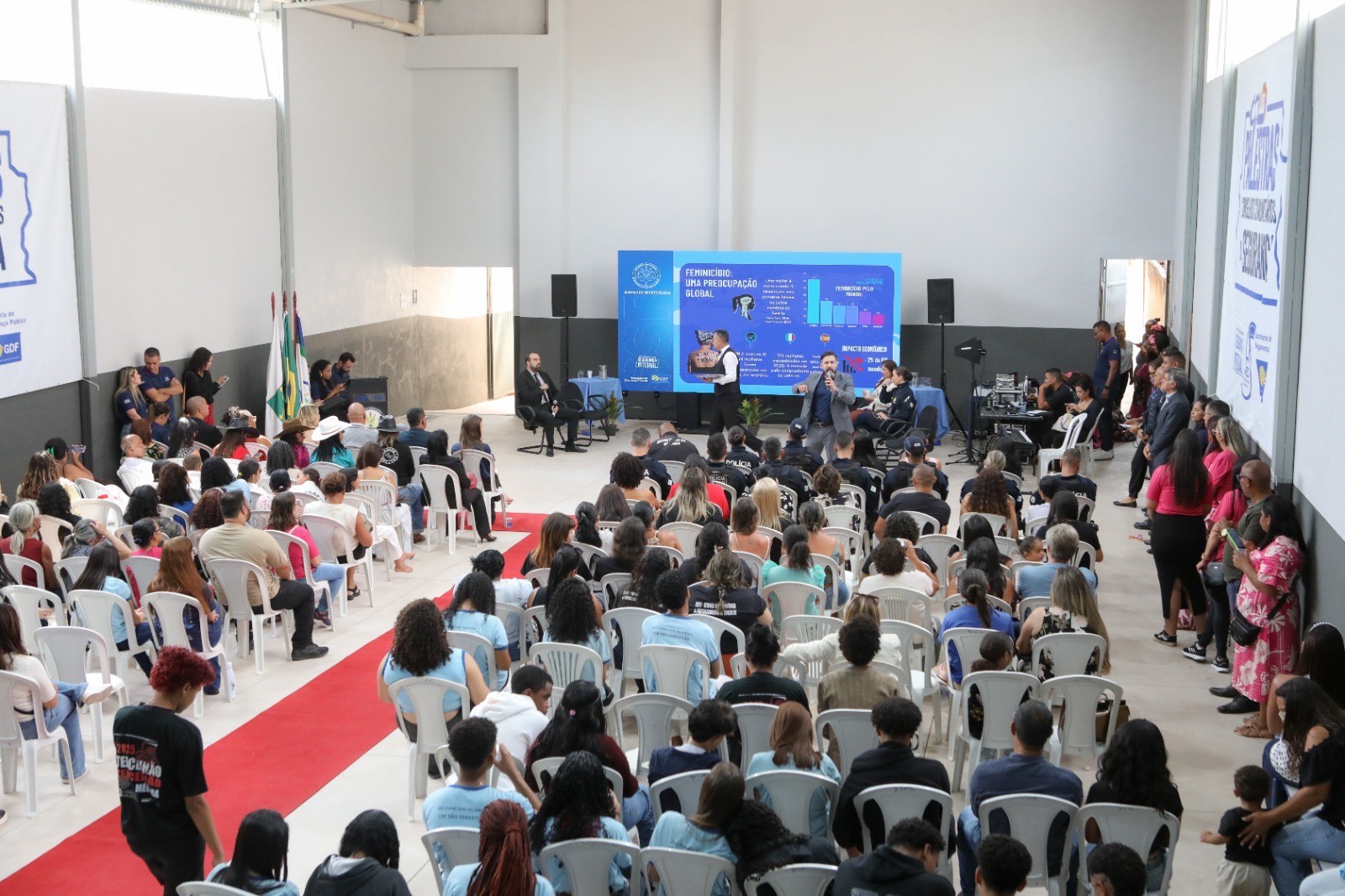 Ciclo de palestras dos Consegs mobiliza quase 1,5 mil pessoas no DF