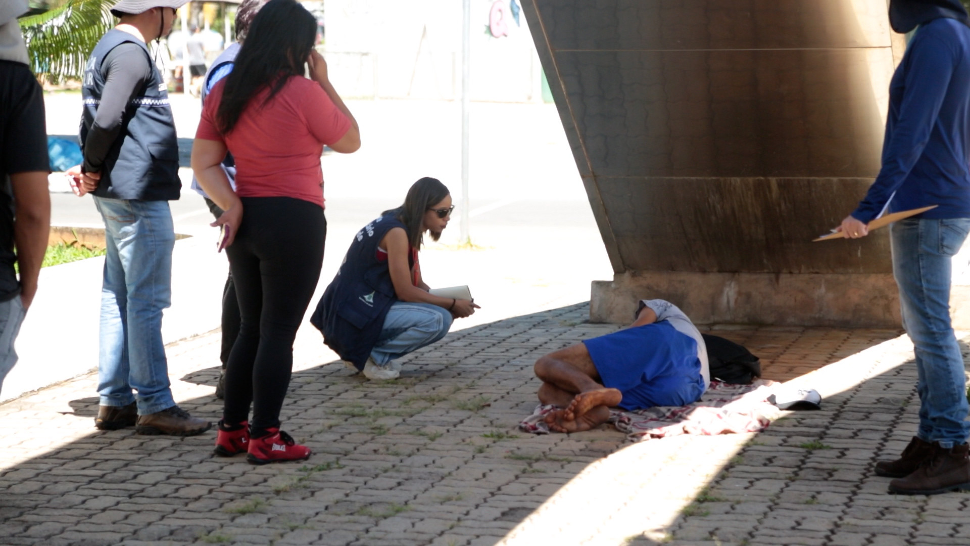 Sudoeste e Cruzeiro recebem ação de acolhimento da população em situação de rua nesta quarta (20)