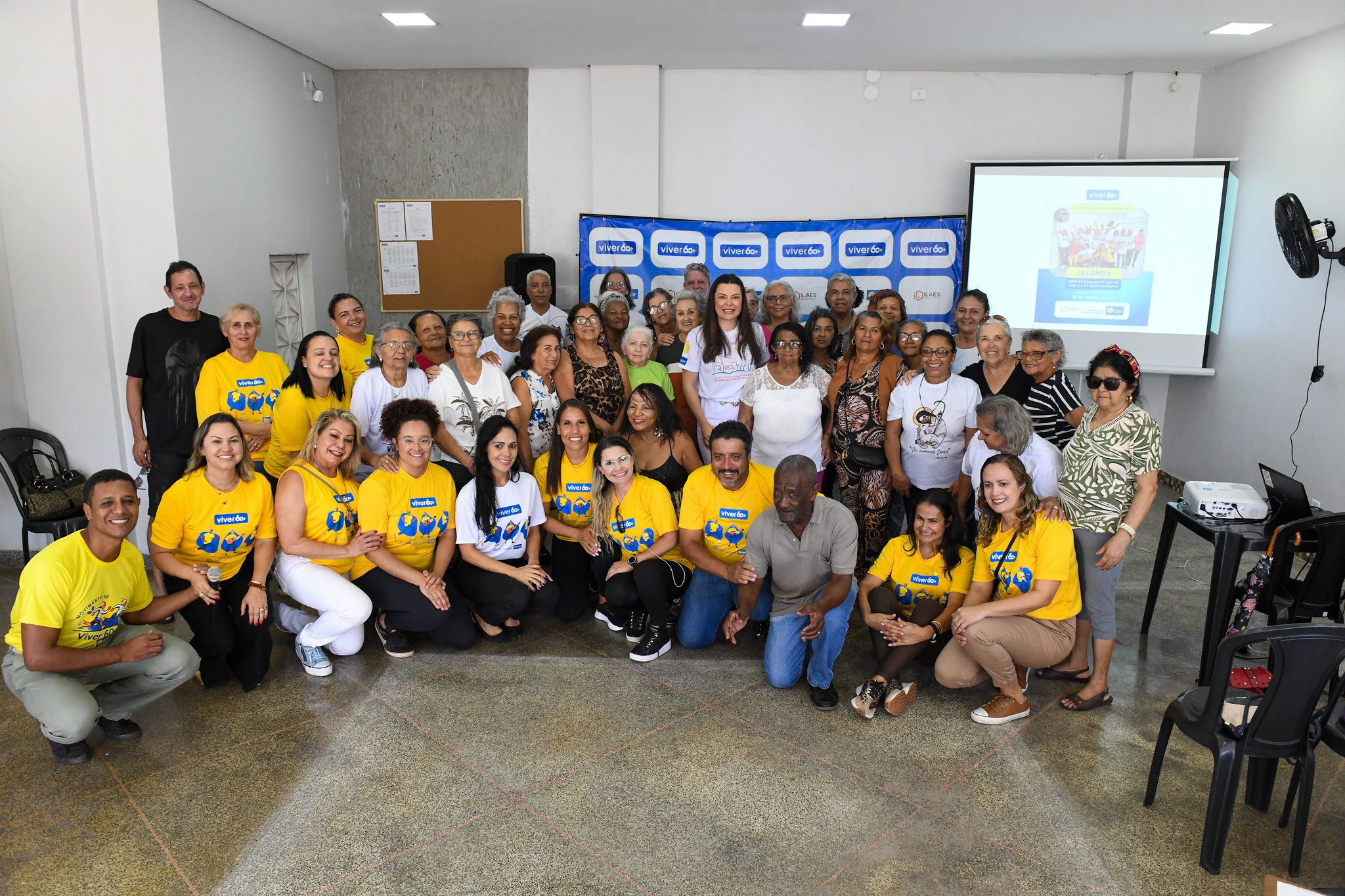 Ceilândia Norte recebe novo núcleo do Viver 60+ com serviços para pessoas idosas