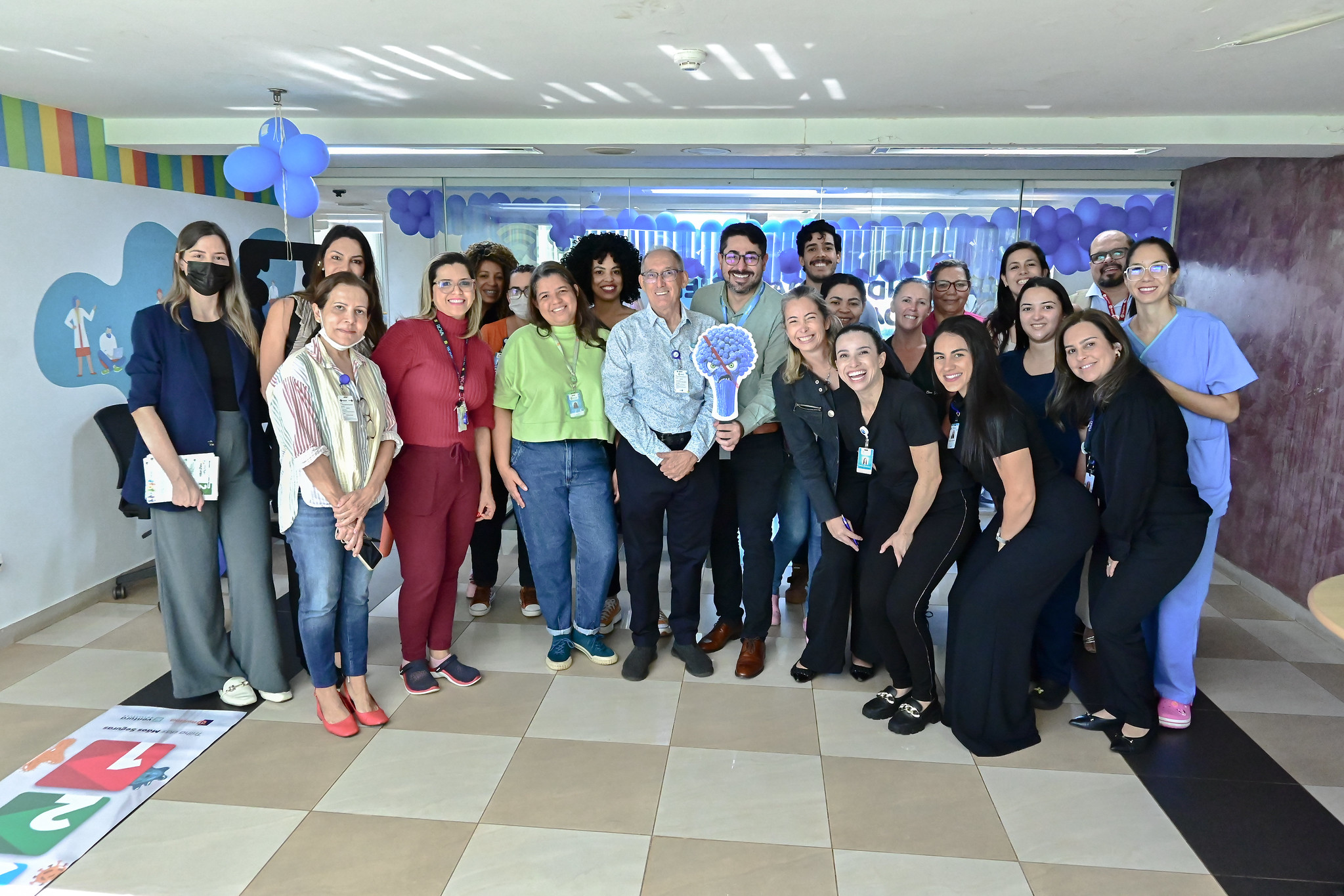 Evento promove atividades lúdicas para reforçar a importância da higiene das mãos