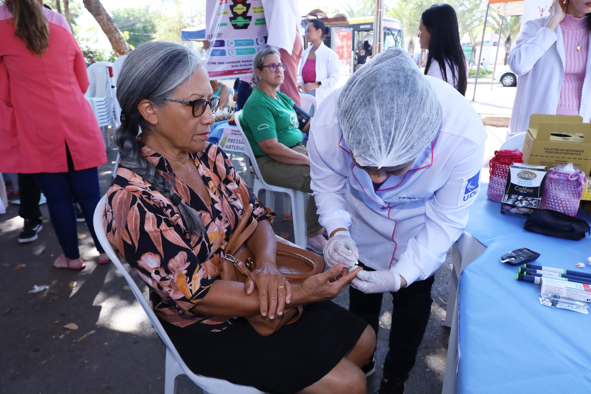 UBS 1 da Candangolândia realiza evento de conscientização do Outubro Rosa