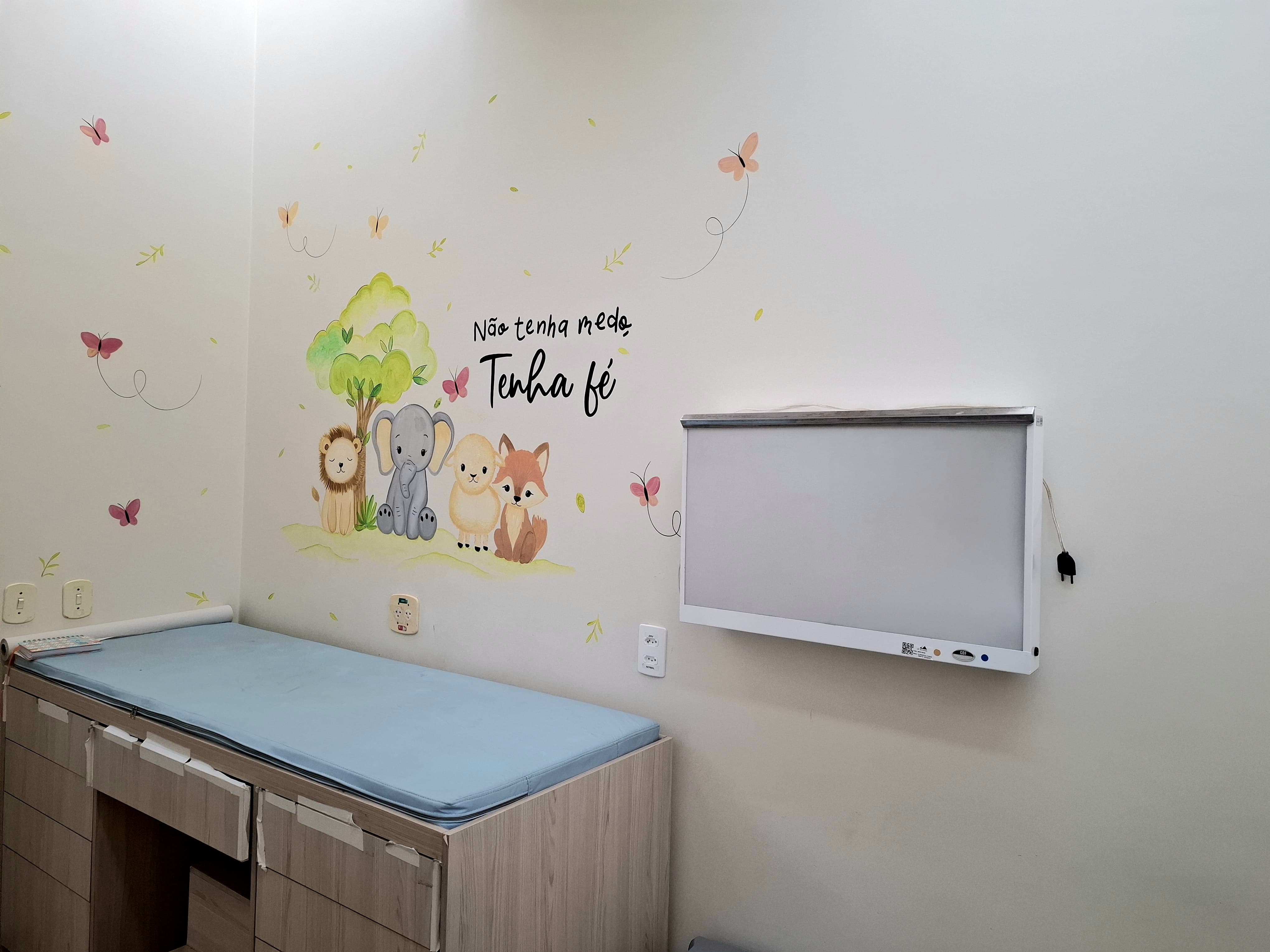 Hospital Regional de Santa Maria transforma pronto-socorro infantil com arte e criatividade