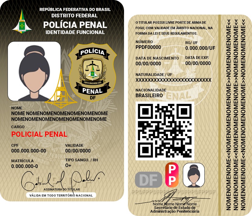 Definidas diretrizes para carteira funcional de policiais penais