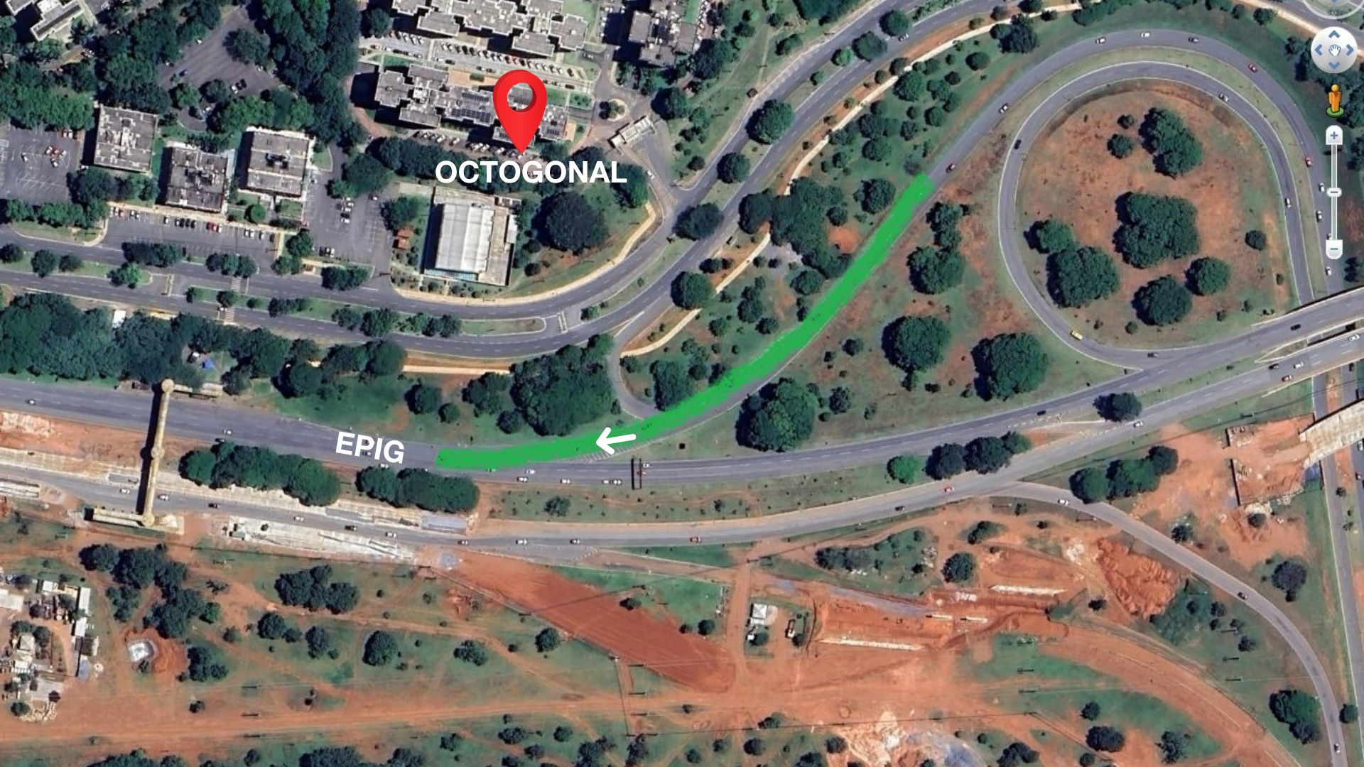 Acesso do Setor Policial à via Epig será liberado no sábado (11)