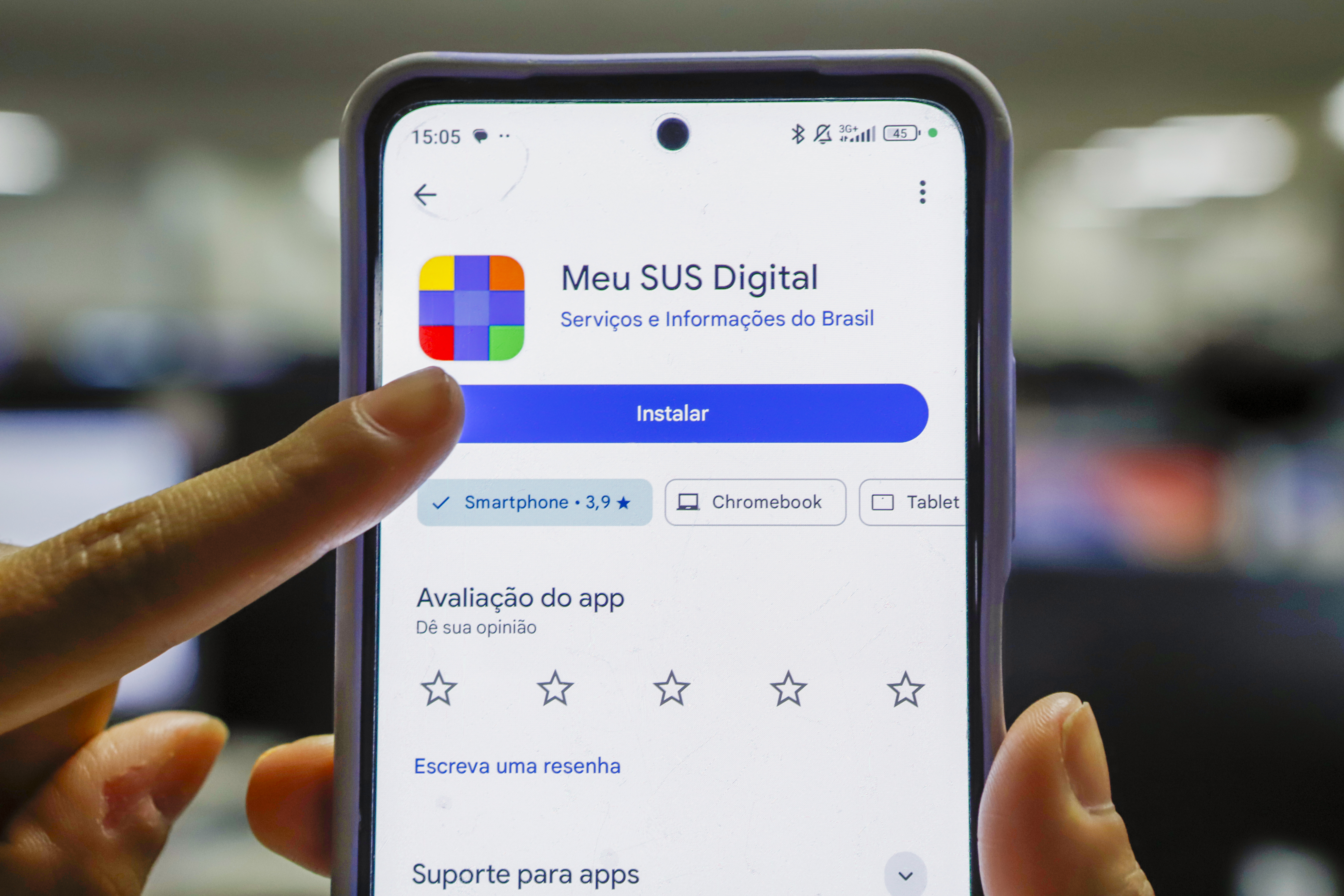 Consultas nas UBSs do DF poderão ser marcadas via aplicativo Meu SUS Digital
