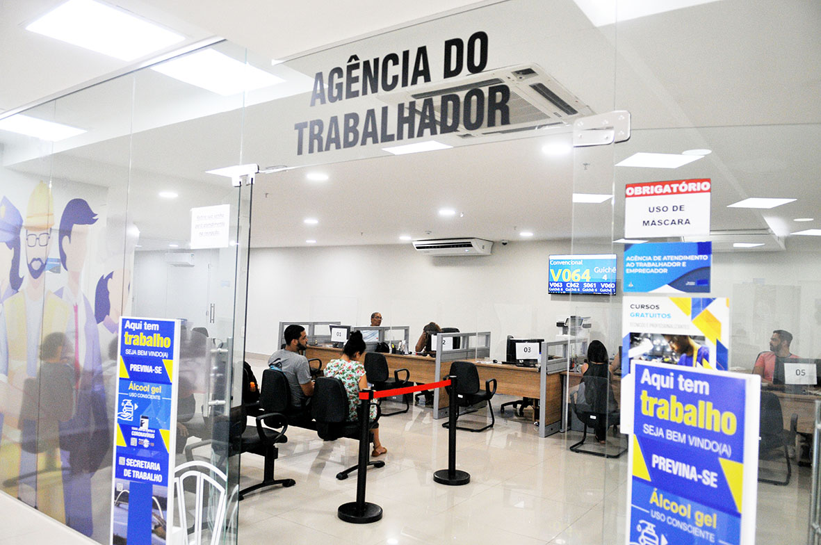 Semana começa com 1.589 vagas nas agências do trabalhador