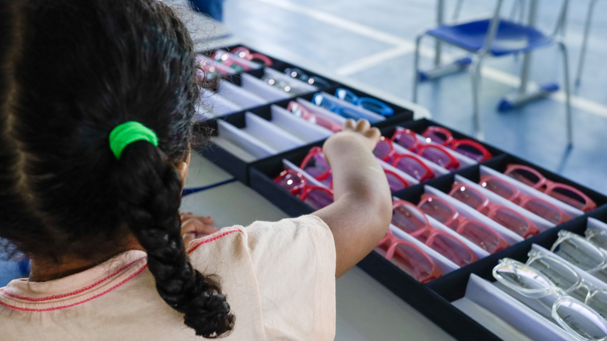 Projeto oferecerá exame de vista e óculos gratuitos a alunos de escolas públicas de Ceilândia e Samambaia