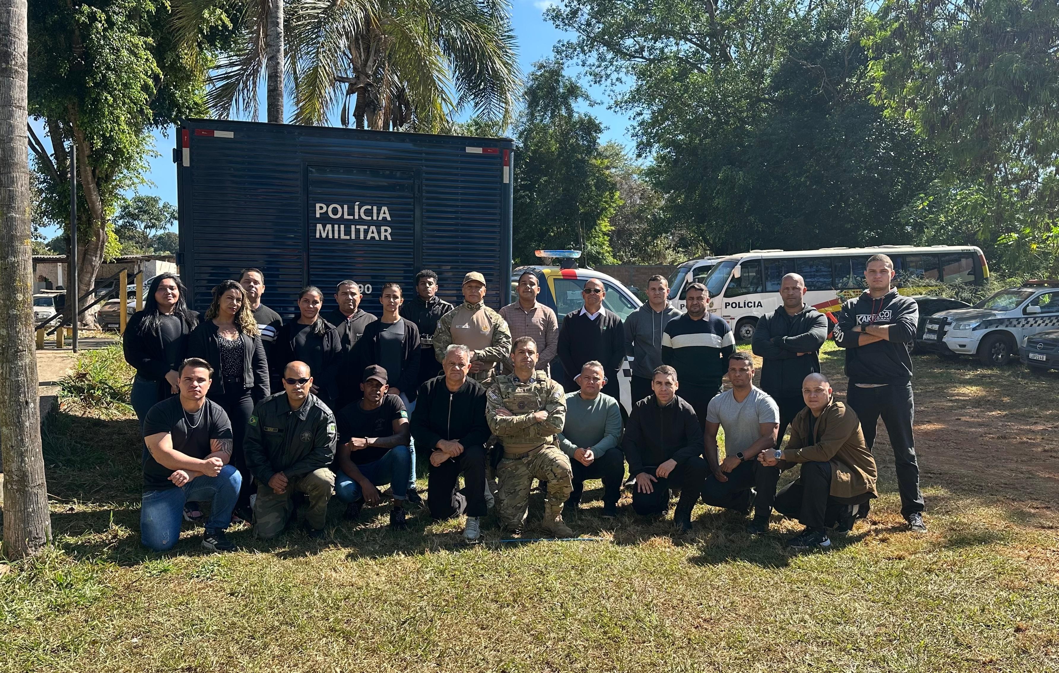 Batalhão Ambiental da PMDF faz cooperação técnica com equipe de segurança do ParkShopping