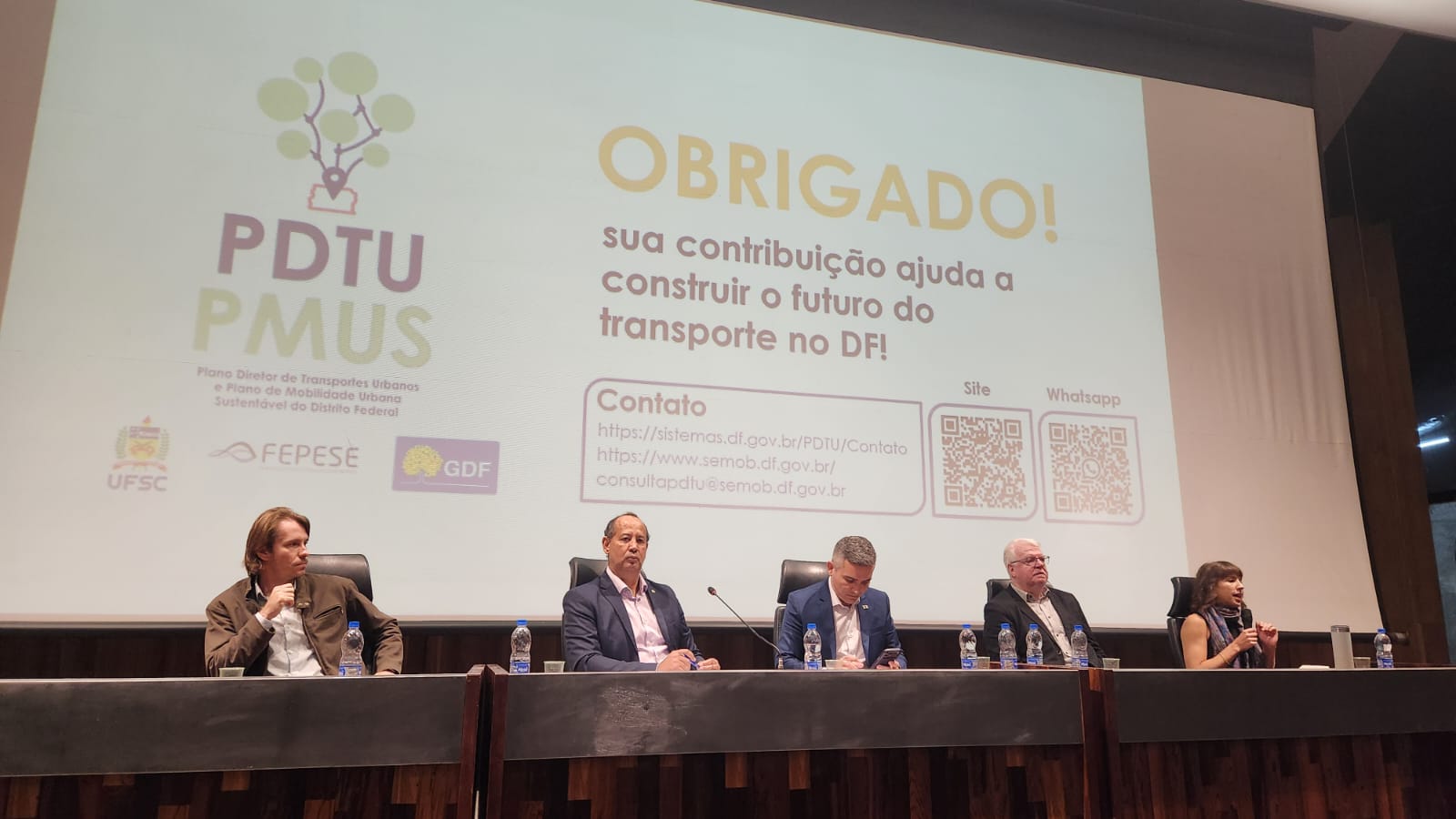 Projeto de lei do novo Plano de Transporte e Mobilidade do DF é debatido em audiência pública