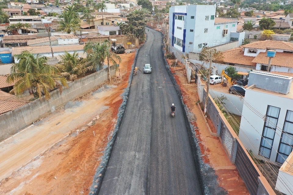 GDF conclui pavimentação da Avenida da Misericórdia, em Vicente Pires