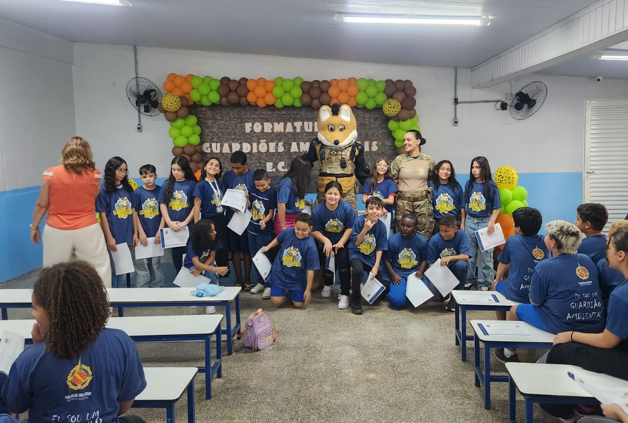 Formatura encerra capacitação de guardiões ambientais no Park Way e em Taguatinga