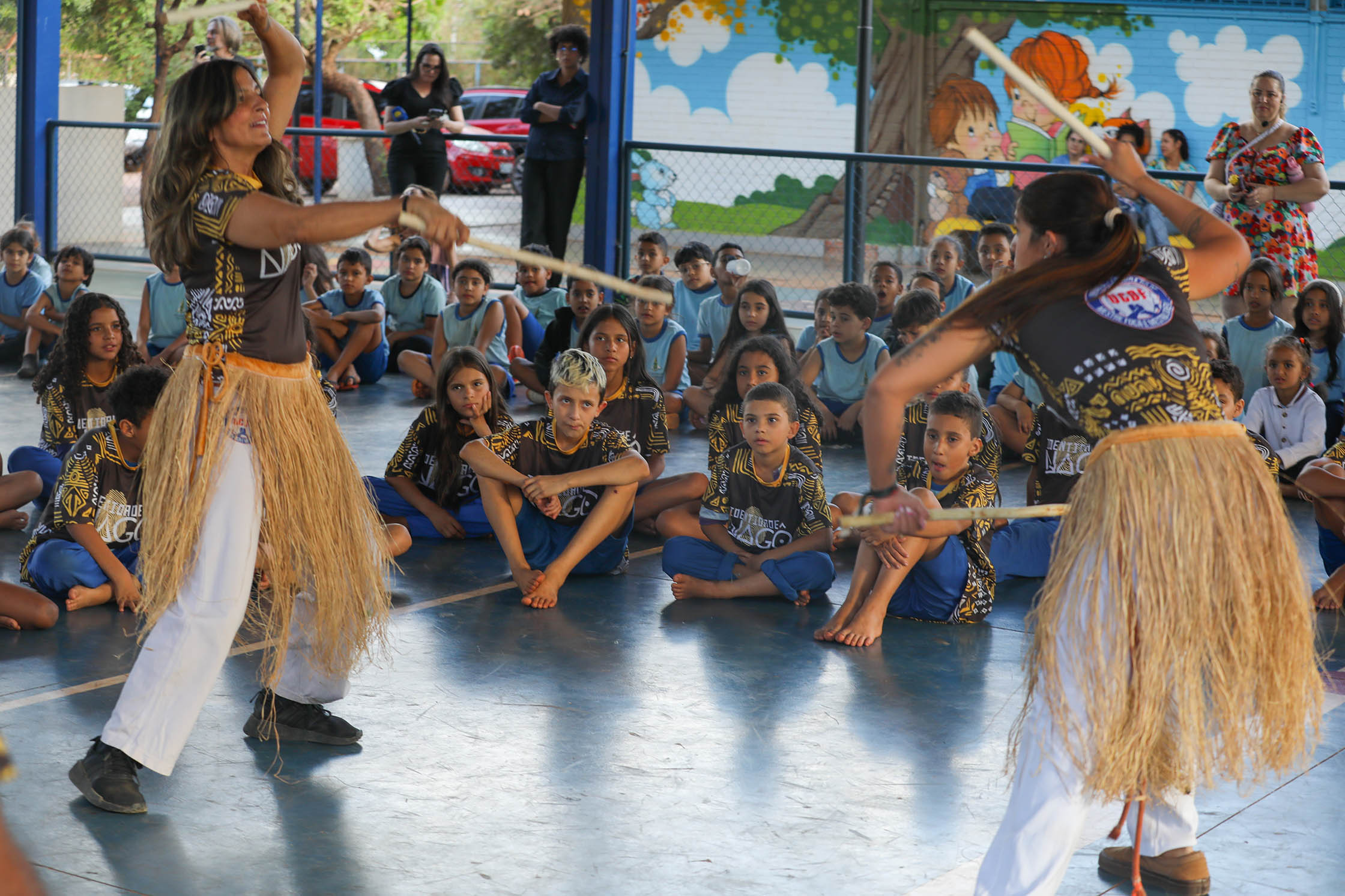 Com apoio do FAC, projeto Identidade Nagô valoriza cultura afro-brasileira em escola do Lago Norte